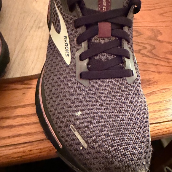 Brooks Adrenaline GTS 22 Women’s Running Shoes Gray Pink Size 8 B Medium Support - Picture 9 of 12